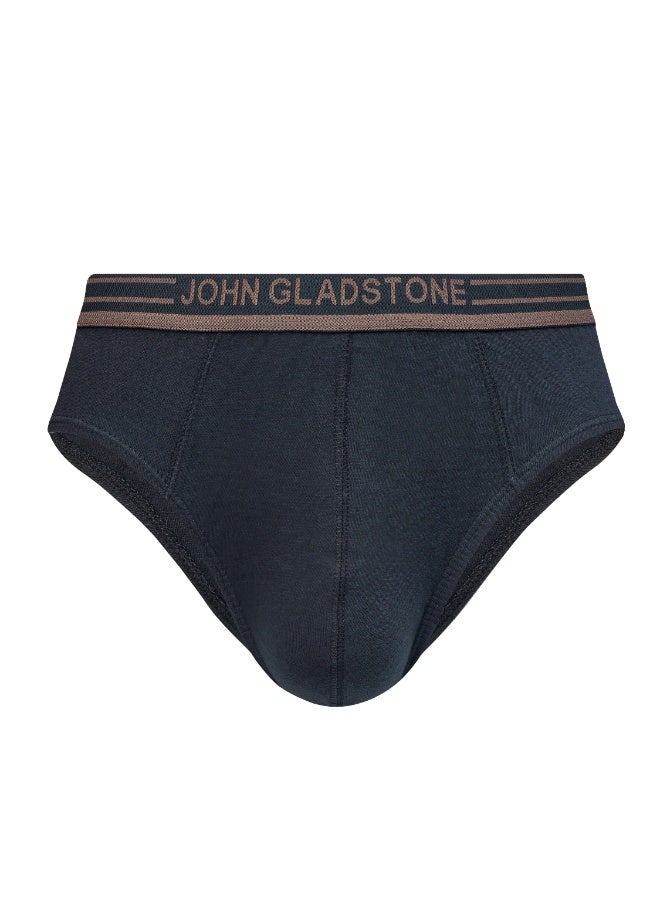 John Gladstone Mens Brief Outer Elastic Assorted Colors pack of 6 - Image 4